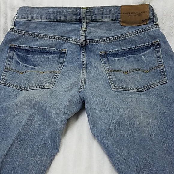 Men's AE original straight Jean's - Picture 2 of 3